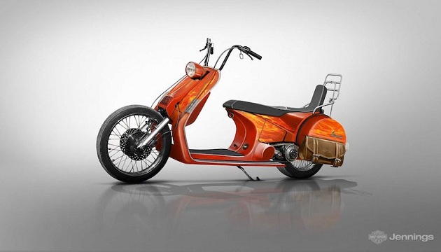 Vespa виртуально перешла на мотоциклы