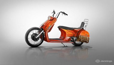 Vespa виртуально перешла на мотоциклы